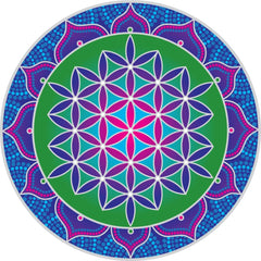 Sacred Flower of Life Sunseal