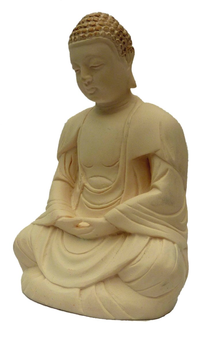 Meditating Buddha Statue - Ivory