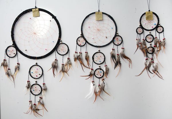 Dream Catcher - Black Suede