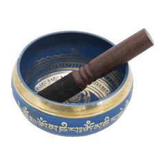 Tibetan Singing Bowl - Blue