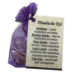 Headache Crystal Healing Kit