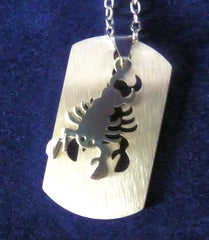 Scorpio Zodiac Pendant