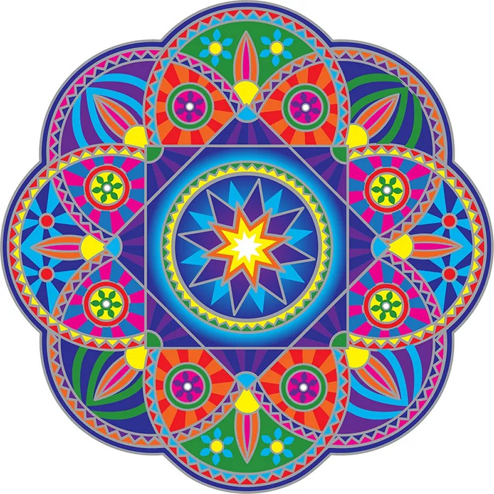 Sunburst Mandala Sunseal