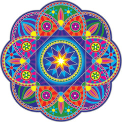 Sunburst Mandala Sunseal