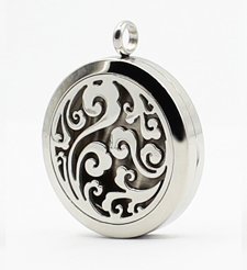 Aromatherapy Diffuser Pendant #3 and Chain