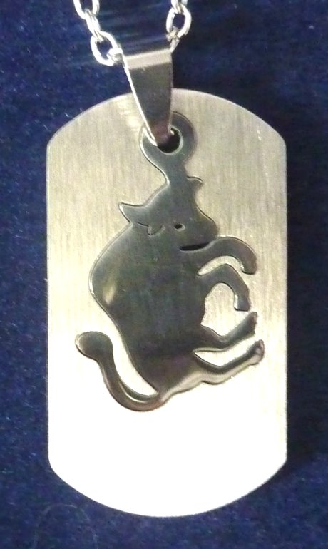 Taurus Zodiac Pendant