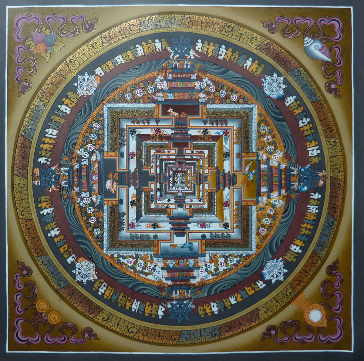 Master Level Kalachakra Mandala - Medium Size