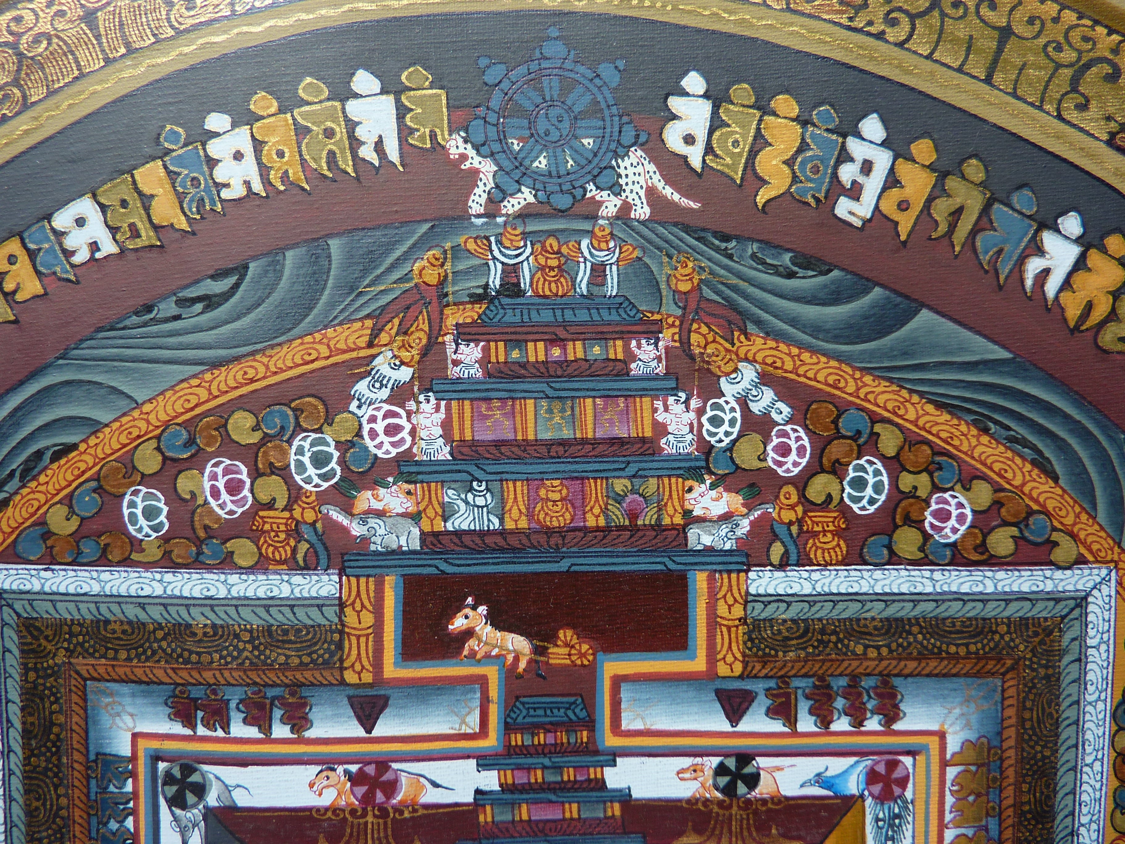 Master Level Kalachakra Mandala - Medium Size