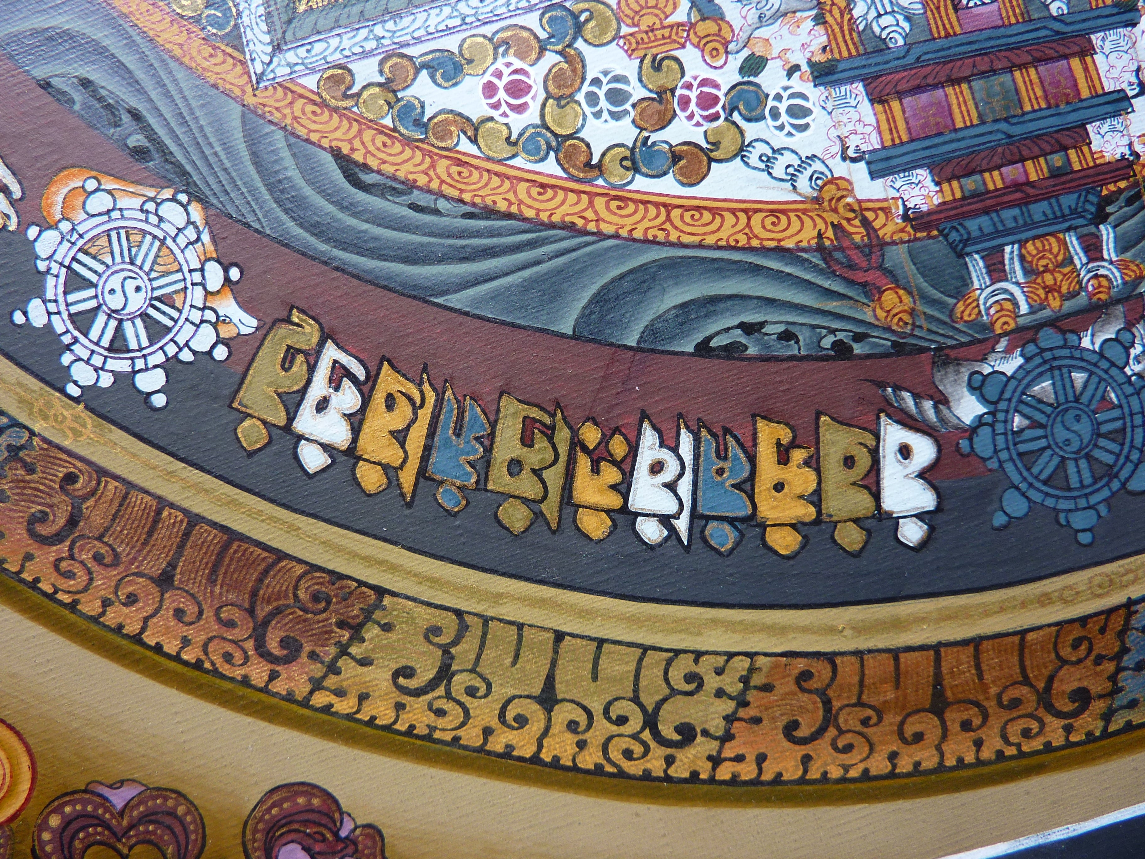 Master Level Kalachakra Mandala - Medium Size