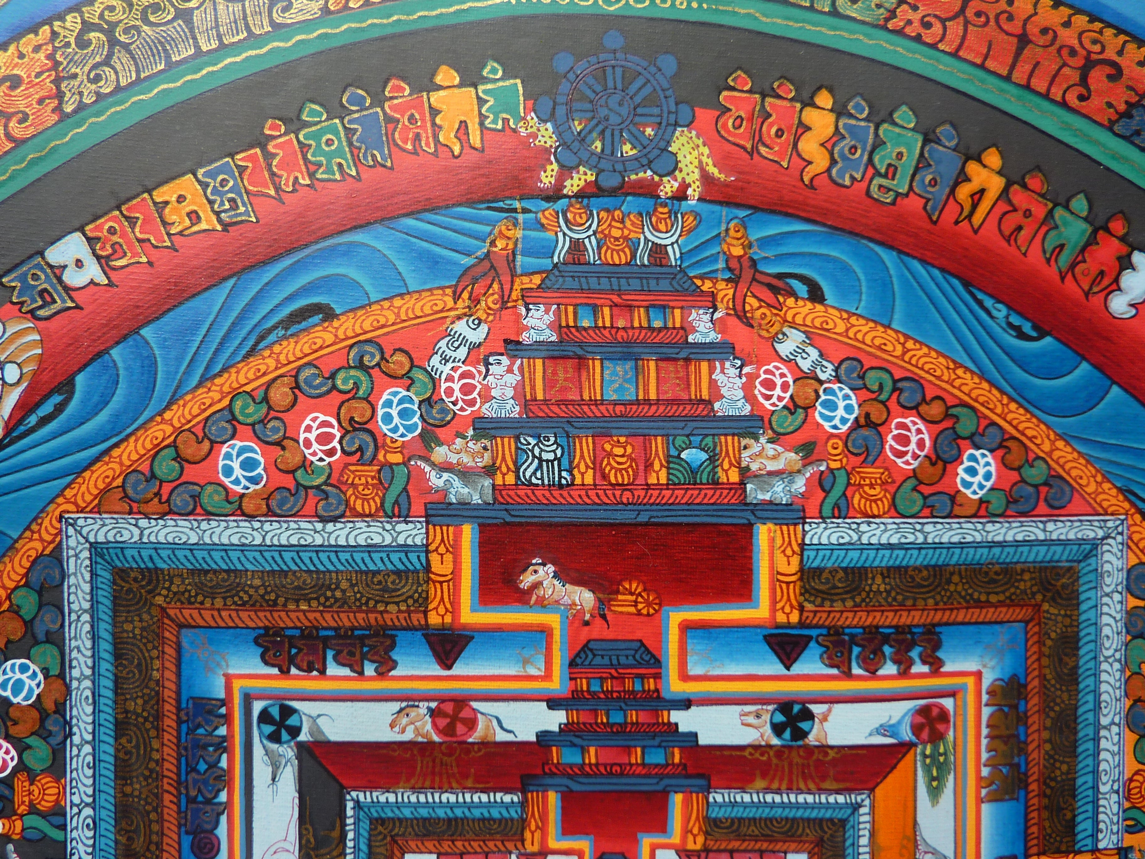 Master Level Kalachakra Mandala - Medium Size