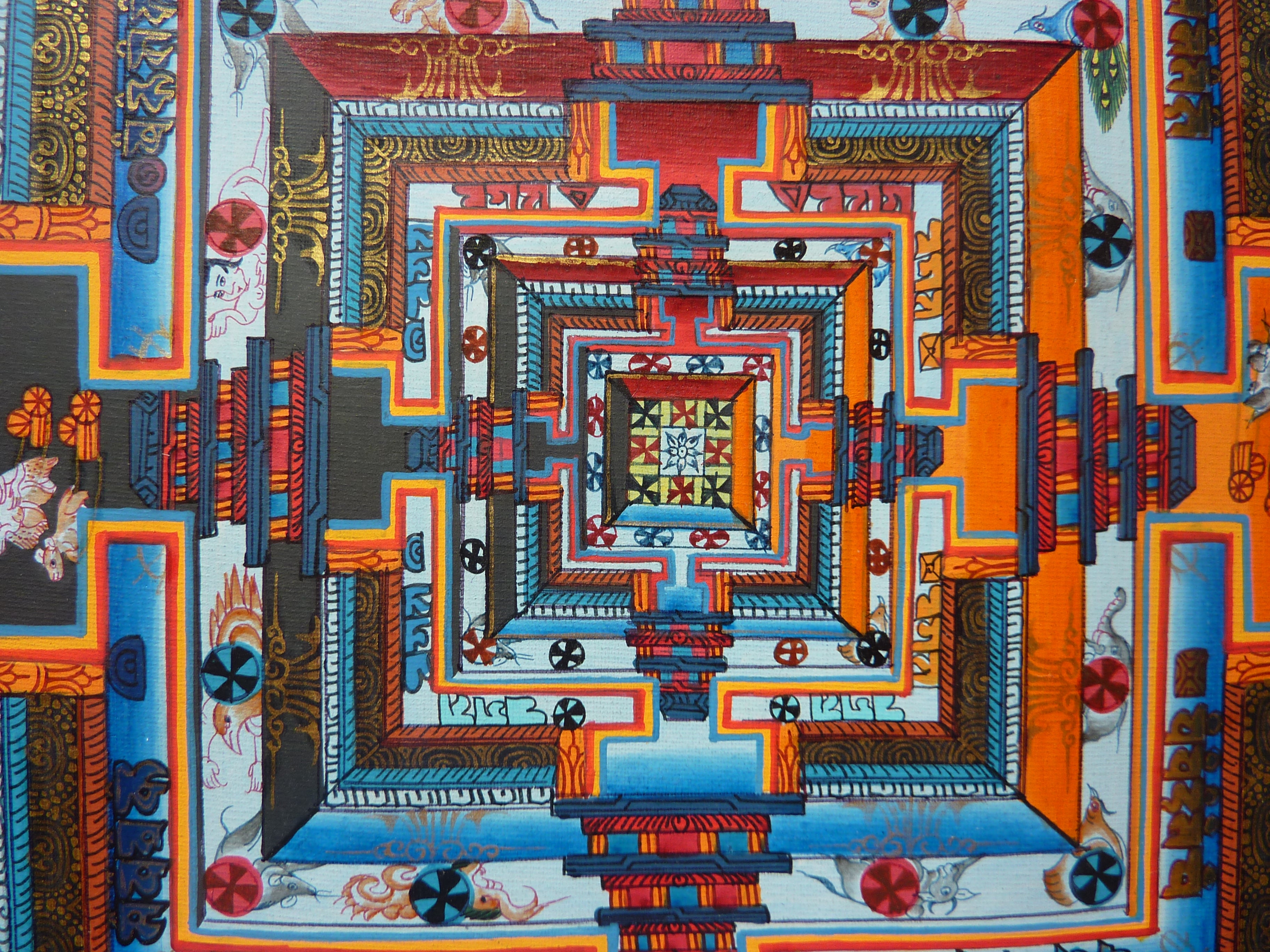 Master Level Kalachakra Mandala - Medium Size