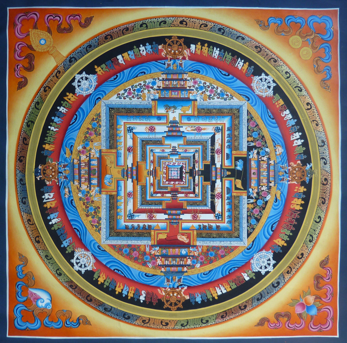 Master Level Kalachakra Mandala - Large Size