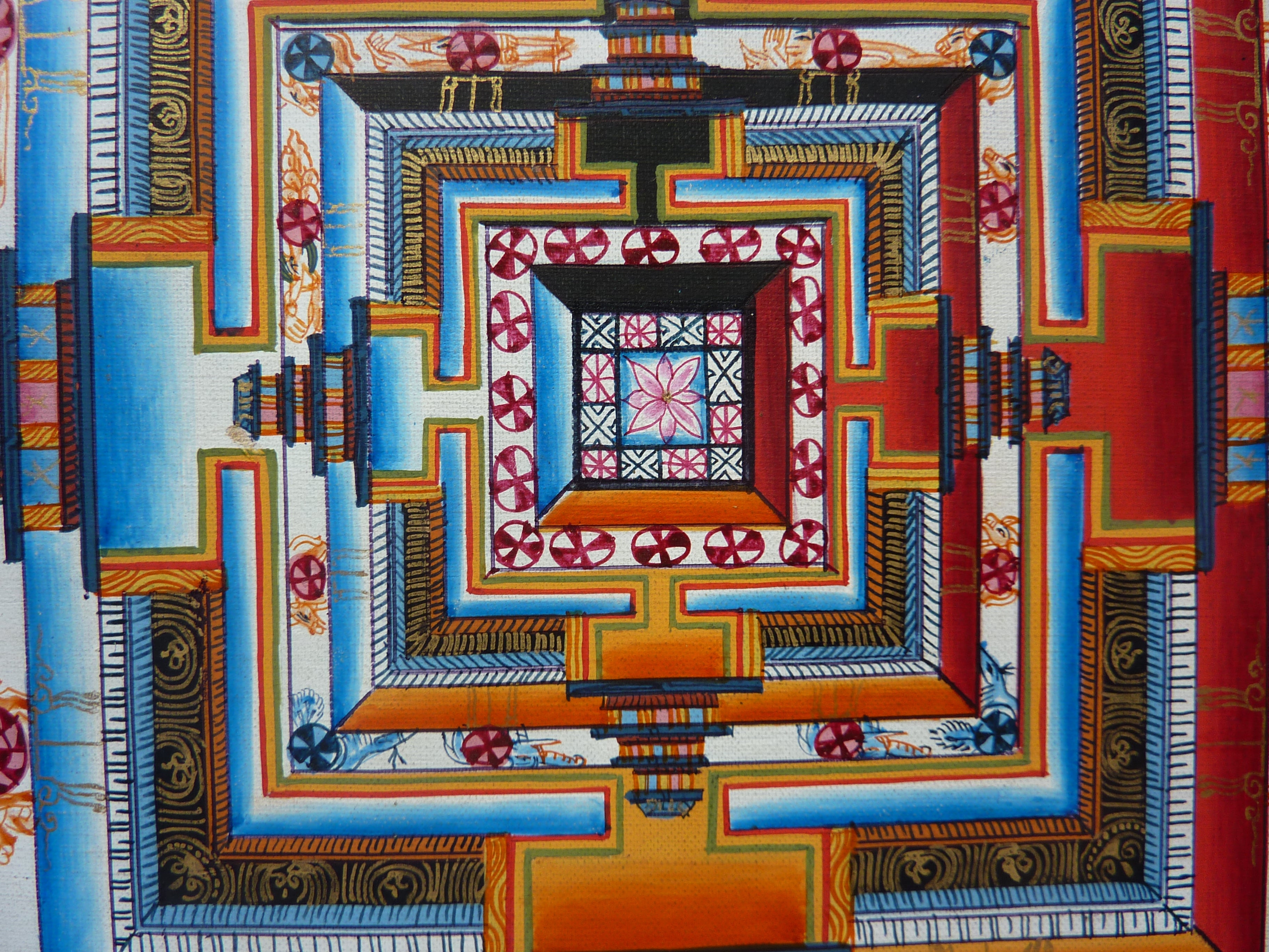 Master Level Kalachakra Mandala - Large Size