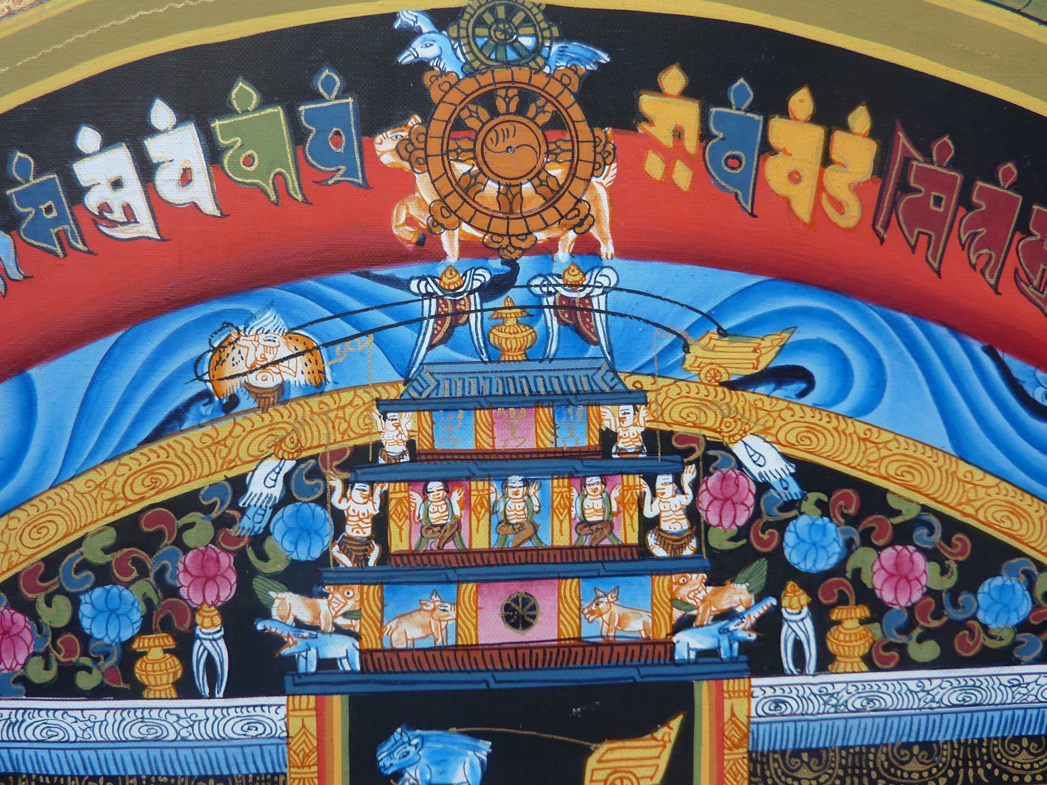 Master Level Kalachakra Mandala - Large Size