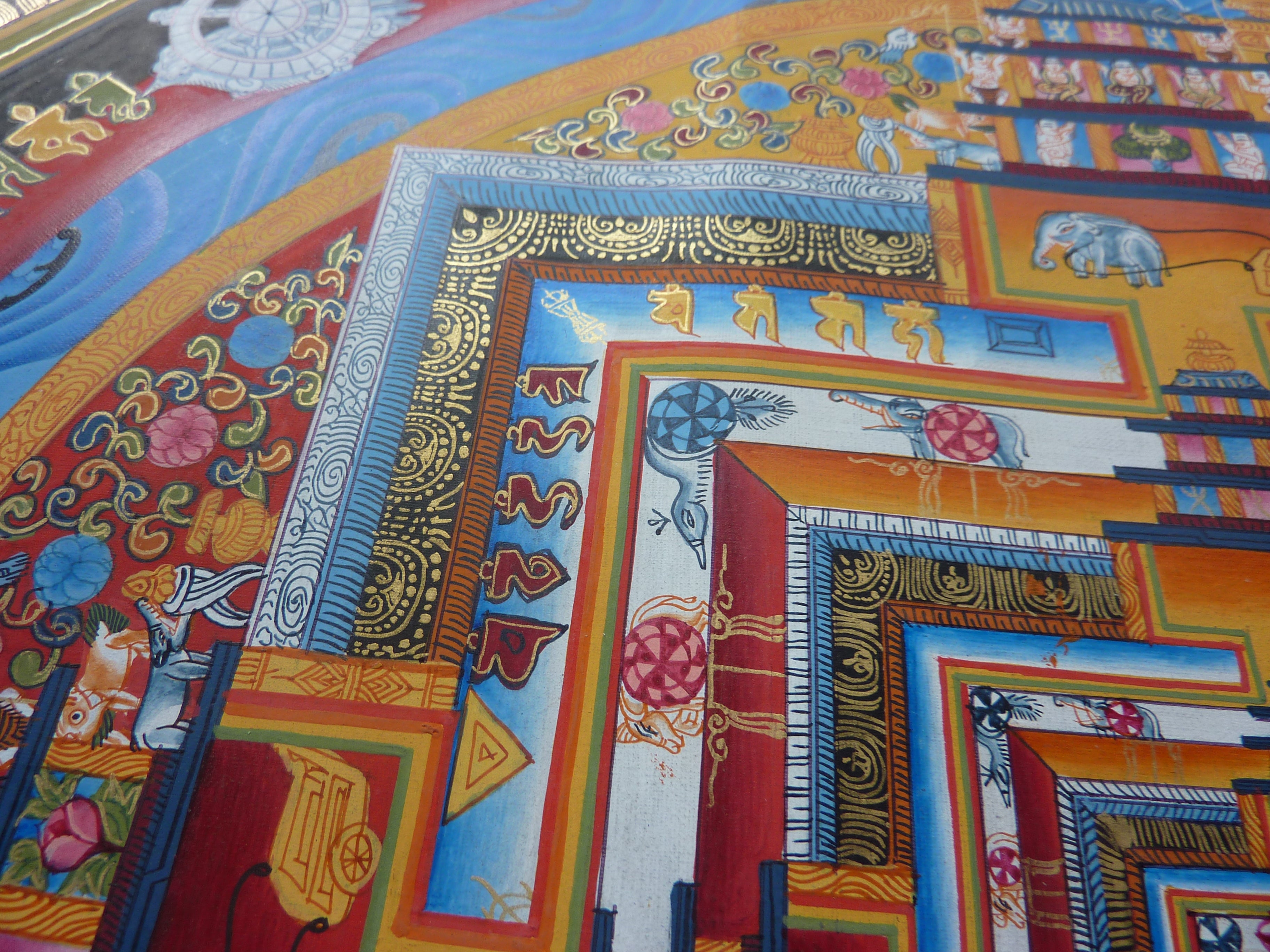 Master Level Kalachakra Mandala - Large Size