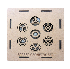 Seven Sacred Geometry Chakra Set With Box