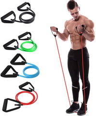 Resistance Exercise Pull Rope with Handles for Strength Training