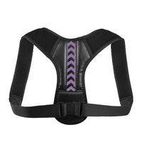 Adjustable Back Shoulder Posture Corrector Belt Clavicle Spine Support Reshape  Body Home Office Sport Upper Back Training Aids-as Shown 1