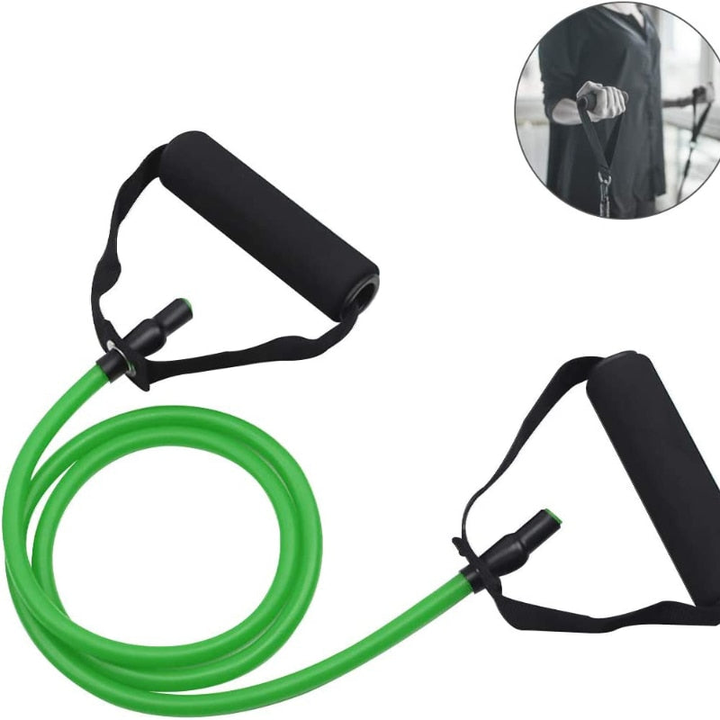 Resistance Exercise Pull Rope with Handles for Strength Training