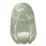 Moon Frog Carved in Jade