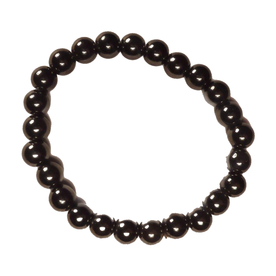 Large Ball Links Non-Magnetic Hematite Bracelet