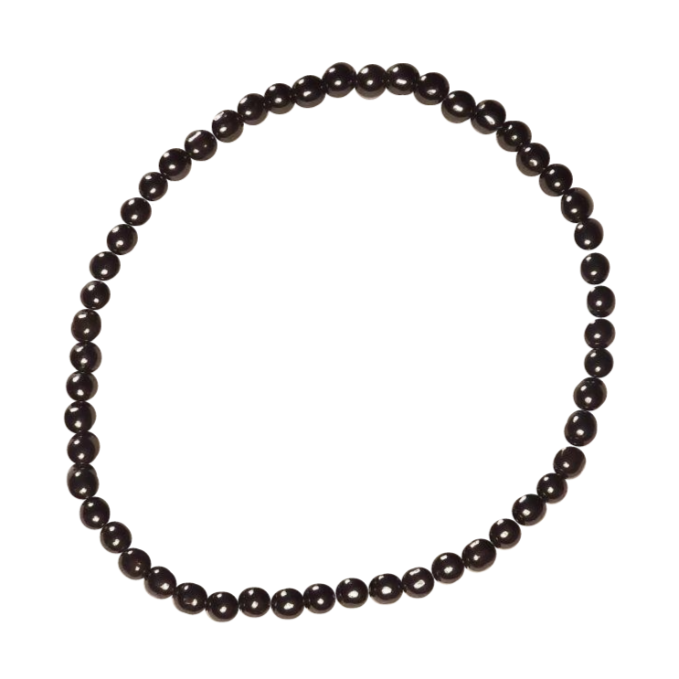 Small Ball Links Magnetic Hematite Bracelet