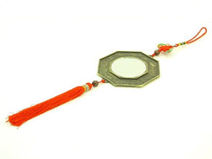 Pakua Mirror Amulet with 12 Zodiac Animals