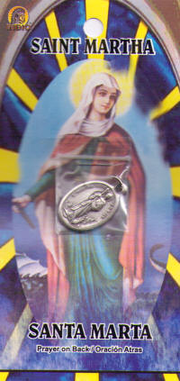 Saint Martha Amulet