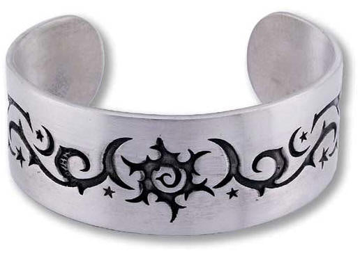 Gypsy Prophet Pewter Bracelet