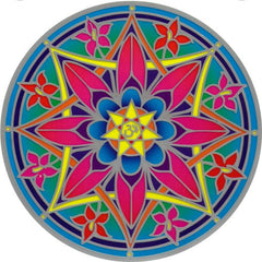 Ohm Flower Mandala Sunseal