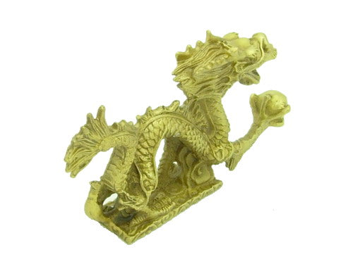 Golden Dragon Statue